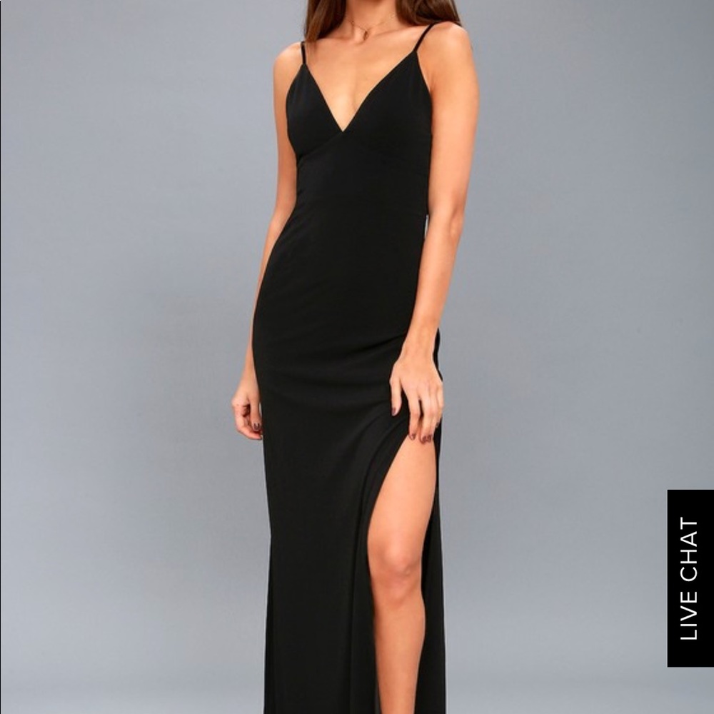 Black lulus formal dress